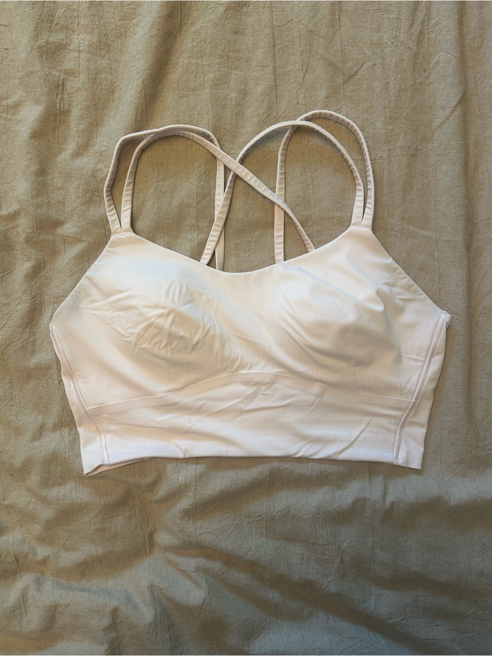 Lululemon Like a Cloud - light pink sports bra 💕 - Picture 3 of 7